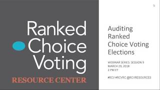Auditing Ranked Choice Voting