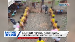 Balitang Bisdak: Babayeng mi-propose sa iyang hinigugma sulod sa Balamban Municipal Jail, gikasal na