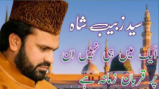 Ek Main Hi Nahi Un Par Qurban Zamana Hai || syed zabeeb shah Voice || new naat shraif