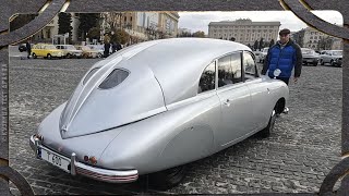 Редчайшая Татра Татраплан Т600. Tatra Tatraplan T600. И другие автомобили на выставке Тк Самоходъ.