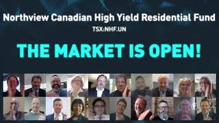 Northview Canadian High Yield Residential Fund Virtually Opens The Market, November 19, 2020