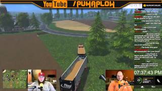 Twitch Stream: Farming Simulator 15 PC Epic Harvest 2/12