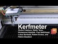 Kerfmeter: Automatic Kerf Calibration for Laser Cutting