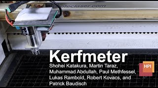 Kerfmeter: Automatic Kerf Calibration for Laser Cutting