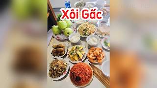 Xôi Gấc – Đỏ Tươi May Mắn, Dẻo Thơm Ngọt Bùi | Món Ăn Việt Nam