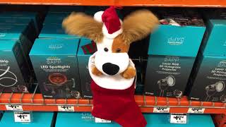 Animated Stocking - Ear Flapping Beagle | Gemmy 2018