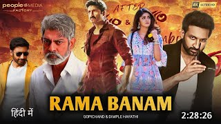 Rama Banam Full Movie In Hindi Dubbed 2023