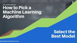How to pick a machine learning model - Choosing between models #python #tensorflow #machinelearning