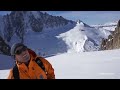 col du chardonnet glacier d argentière chamonix mont blanc ski de randonnée montagne