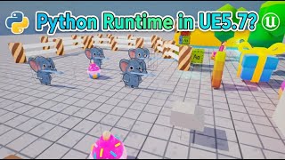 Python Runtime for UE5: Demo