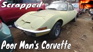 1970 Opel GT Junkyard Find