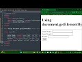 getelementbyid in javascript
