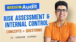 Risk Asessment & Internal Control | CA Inter Audit Revision | CA Shubham Keswani