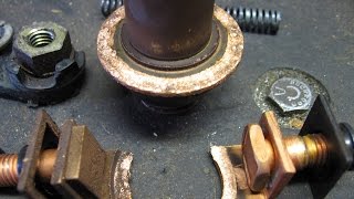 Toyota Denso Starter contacts failure with a Single Click noise