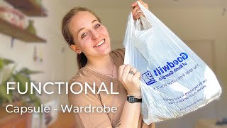 THRIFT WITH ME - creating a functional capsule wardrobe