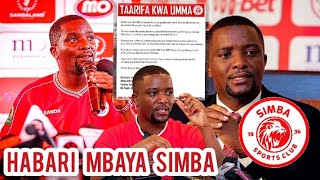 🔴 TAARIFA MBAYA MUDA HUU SIMBA VILIO NA SIMANZI VYATAWALA INASIKITISHA NA KUHUZUNISHA INATISHA MNOO