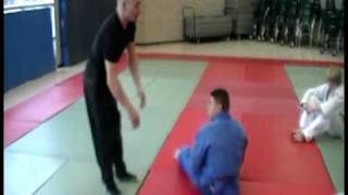 Sensei Yoshida Sankaku jime gatame instruction