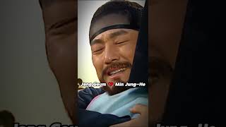 Jang Geum and Min Jung-Ho moments 🥹❤️ #janggeum #jewelinthepalace #fyp #kdrama