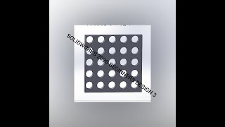 SOLIDWORKS 2020 Tutorial For Beginners Linear And Circular Pattern.