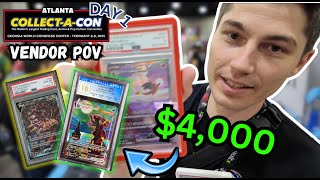 This Pokemon Market is on FIRE | Collect a Con Atlanta 2025 Day 1 VENDOR POV