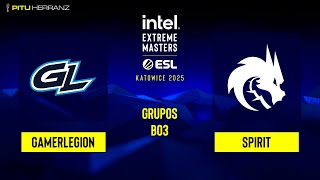 GamerLegion vs. Spirit | Lower Final | IEM Katowice 2025