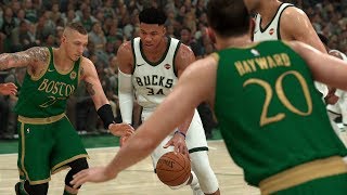 Boston Celtics vs Milwaukee Bucks Full Game Highlights | NBA Today Live 1/16 (NBA 2K)