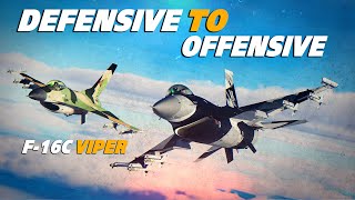 From Defensive To Offensive | F-16C Viper Dogfight | Digital Combat Simualtor | DCS |