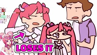 Ironmouse Gets Shocked Reacting to CDawgVA Animation with her