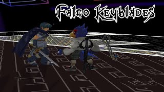 【スマブラDX Mod】ファルコ キーブレード / 【SSBM Mod】Falco Keyblades