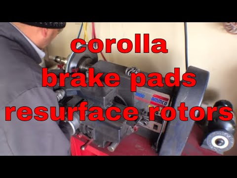 How to replace brake pads rotors '06-'13 Toyota Corolla √ How to replace brake pads rotors '06-'13 Toyota Corolla √