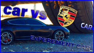 😍CAR VS Porsche Panamera /EXPERIMENT: CAR vs SUBJECT/Crushing Crunchy & Soft Things by Car!
