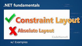 Xamarin Android Layout - what to master or to avoid in 2022 | CodeNameK - 17