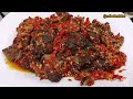 dendeng balado rm. padang