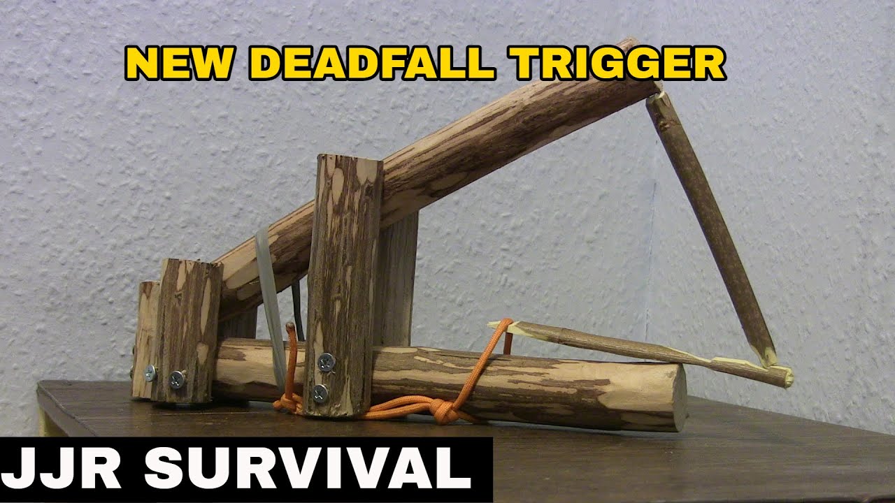Log Deadfall Trap New Trigger Youtube