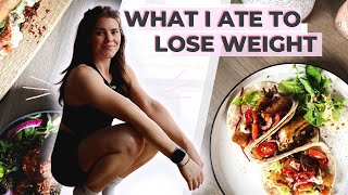 What I Ate In a Day to Lose Weight - Losing 30kgs A Day of Eating - Lucy Lismore
