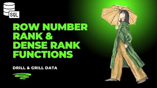 Rank, Dense Rank & Row Number Functions in Microsoft SQL Server | SQL Interview Questions