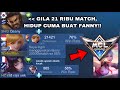 PRANK FANNY WR PALSU DI MCL!! MEREKA KAGET KETIKA MELIHAT MATCH ASLI FANNY KU…😱 (21 RIBU MATCH💀)