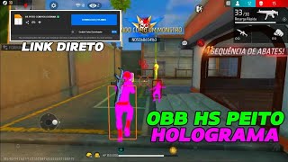 OBB HS PEITO ANDROID E IPHONE ⭐ FULL CAPA 🔱 NOVO XIT FREE FIRE ANT BAN LINK MEDIAFARE