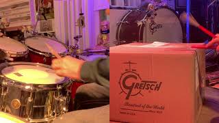 Unboxing Gretsch snare