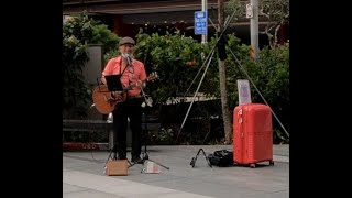 3rd busking performance outside Ion Orchard! First busking performance in Ion Orchard!