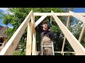 wooden greenhouse. diy