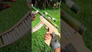 Green Bamboo Slingshots #Bamboo #craft