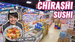 [Osaka Vlog] Homemade CHIRASHI-SUSHI, Japanese Supermarket Tamade, My Favorite Mochi Ice-Cream😋 #240