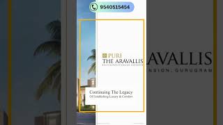 Unmatched Luxury at Puri The Aravallis Elevate Your Lifestyle with Exquisite Living Spaces.  #homes