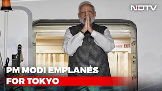 PM Modi Leaves For Japan To Attend Shinzo Abe's State Funeral Tomorrow