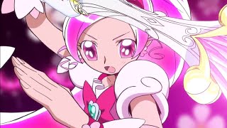 [1080p] Precure Pink Forte Wave! (Cure Blossom Attack)