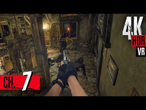 Resident Evil 4: VR Mode [4K/60fps HDR] (100%, Hardcore) Walkthrough Part 7 – Chapter 5