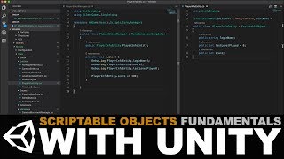 UNITY3D SCRIPTABLE OBJECTS - Storing Data