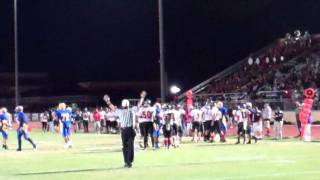 Tarpon Interception in the 2011 District Championship Game