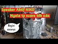 Cara memperbaiki speaker bluetooth‼️Cara memperbaiki speaker aktif niko